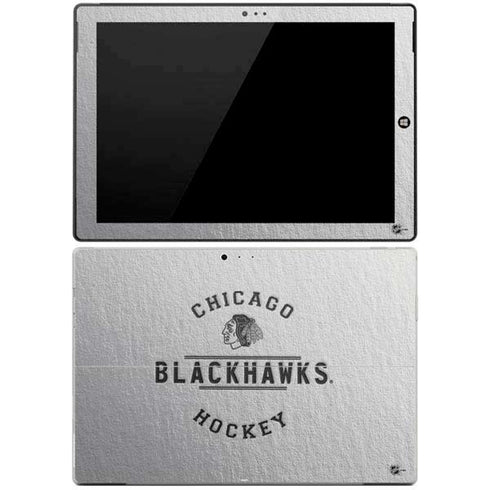 NHL Chicago Blackhawks Black Text Surface Pro 3 Skin